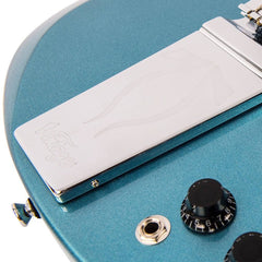 Vintage Vs6 Guitar W/vibrola Tailpiece - Gun Hill Blue