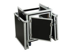 Roadinger Special Combo Case Pro, 14U mit Rollen