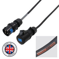 eLumen8 25m PCE 32A Male - 32A Female 1PH 6mm 3C Cable