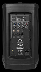 2x Wharfedale IS-48 Bluetooth Stereo Link Säulen-PA-Lautsprecher inkl. LED-Leuchten Disco Karaoke DJ