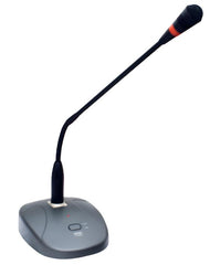 BST T621 Schwanenhalsmikrofon Rednerpult Konferenz Schüler inkl. XLR-Basis + LED-Licht