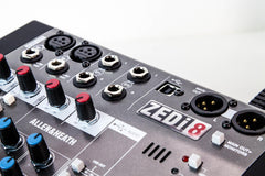 Allen & Heath ZEDi8 2-Mic/Line 2 Stereo i/p Hybrid Mixer / USB Console
