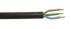Câble d'alimentation Helukabel 3X1,5 100M Bk Silicone H05Ss