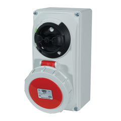 Prise de verrouillage commutée PCE 16A 415V 3P+N+E IP67 (61152-6)