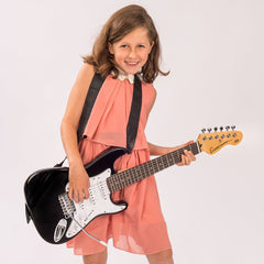 Encore 3/4 Size Electric Guitar Outfit - Gloss Black