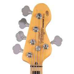 Vintage V495 Coaster 5 String Bass Guitar Pack - 3 Tone Sunburst