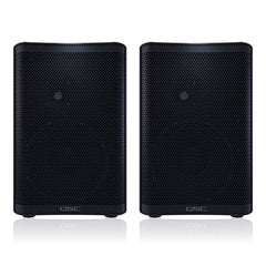 2x QSC CP8 Active Speaker 8" PA System 1000W DJ Disco Sound System inc Covers