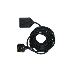 Rallonge secteur Masterplug 1 groupe 5 m 13 A HD, noir (EXS1315B)