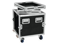 Roadinger Rack Profi Km 10U 55 cm mit Rollen