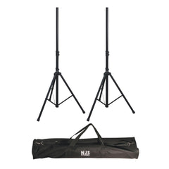 NJS-Lautsprecherständer-Set inklusive Tasche. Paar robuste Ständer