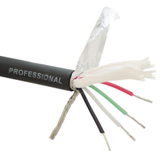 Tambour de câble DMX blindé LEDJ 100 m, 2 paires