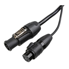 Briteq IP65 Outdoor Combi Cable TRUE1 to XLR 5 Pin 3M Lighting Stage