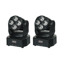 Equinox Fusion 40 Pack Moving Head Dual Pack 4 x 9W RGBW LED
