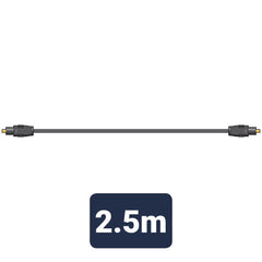 Câble fibre optique AV:Link TOSlink vers TOSlink 2,5 m