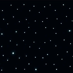 LEDJ PRO 7 x 5 m LED tissu étoilé noir (hors contrôleur)