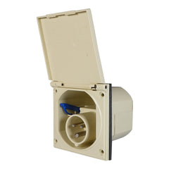 PCE 16A 230V 2P+E Caravan-Panel-Einlass (0137-6)
