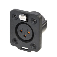 Neutrik XLR 3-pin Female Chassis Socket NC3FDX-TOP