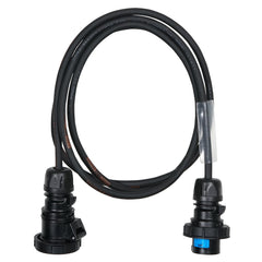 eLumen8 1.5m 2.5mm IP67 Black 16A Male - 16A Female Cable