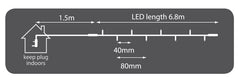 LYYT Lampes compactes robustes à 180 LED Conn WW