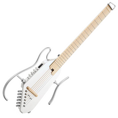 Donner HUSH-1 White - Electric Travel Guitar