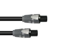 Sommer Cable Lautsprecherkabel Speakon 2X4 15M Bk