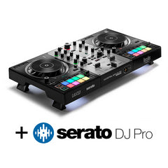 Hercules DJ Control Inpulse 500 (Silver) Serato Pro Edition inc. Case – UK Exclusive Bundle