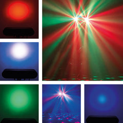 2x Thor LED Derby FX Lite Partybar DJ LED-Beleuchtungssystem inkl. Ständer und Fernbedienung