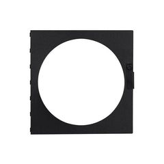 LDR Luci Della Ribalta Soffio/Suono Profil-Gelrahmen, 125 x 125 mm, Schwarz