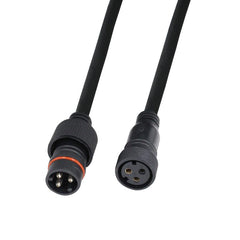 LEDJ 1 m Xterior Power 3-Pin-Stecker-Buchse-Kabel