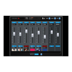 Proel Session700 1400W 2.1 Column PA Speaker inc digital mixer