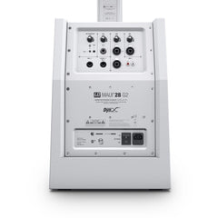 LD Systems MAUI 28 G2 W Système de sonorisation colonne compacte avec mixeur et Bluetooth blanc