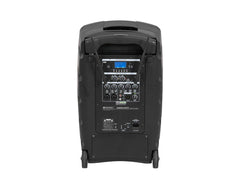 Omnitronic WAMS-12BT2 Wireless Battery PA System 12" inc 2x Microphone