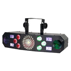 Eliminator Furious Five RG Effects Light, Derby Laser UV Color Wash