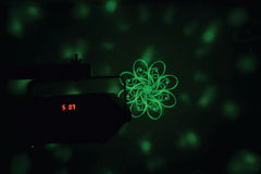 QTX Tetra LED Moonflower + Ripple + Strobe/UV + Lasereffekt