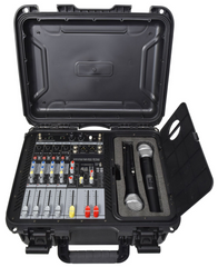 Citronic FLITE-600 Powered Mixer Amplifier 2 x 300W Dual UHF Microphones DSP *B-STOCK*