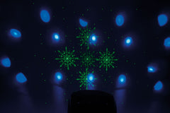 QTX Butterfly Effect : 3-in-1 LED & Laser Effect Light