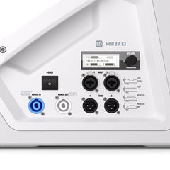 LD Systems MON 8 A G3 W 8" aktiver koaxialer Bühnenmonitor, weiß