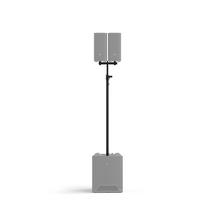 LD Systems DAVE 10 G4X DUAL STAND Poteau d'enceinte avec fourche de montage pour DAVE 10 G4X