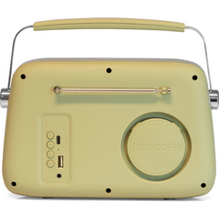 MADISON FREESOUND-VR40OGR-MAT Portable Vintage Radio Bluetooth FM *B-STOCK*