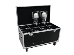 Roadinger Flightcase 8X Par-64/ML-56