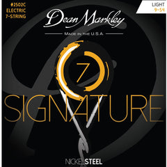 Dean Markley Nickelsteel Electric Guitar Stings  Light 7string 9-54