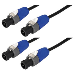 2x Neutrik 2-adriges Speakon-Kabel (30 m)