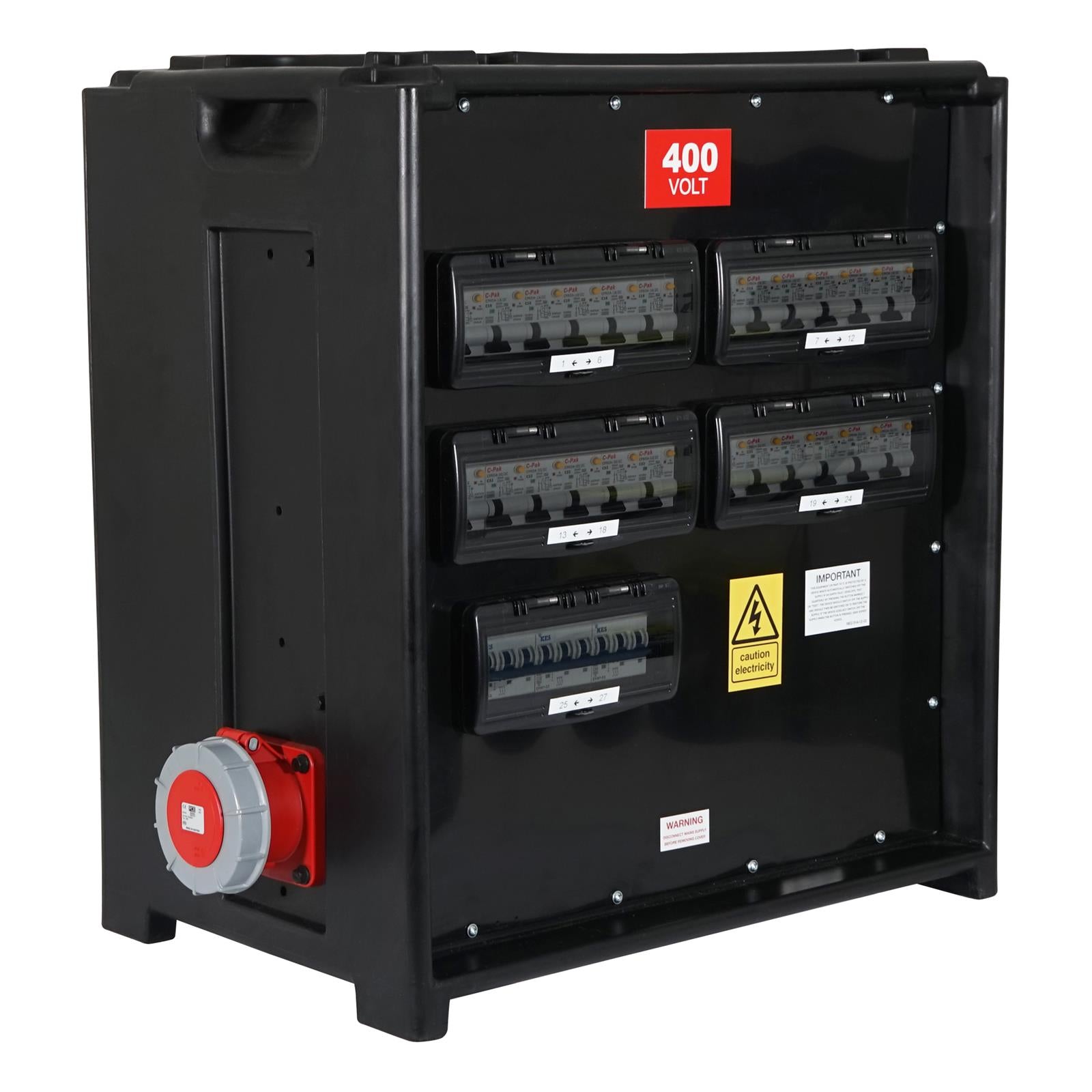 PCE MERZ Distribution Box 125A 3PH IP44 Power Distro 3 Phase – Simply ...