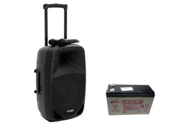Omnitronic Set Mes-12Bt2 + Battery