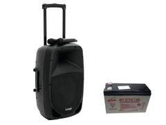 Omnitronic Set Mes-12Bt2 + Battery