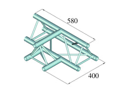 Alutruss Decolock Dq3-Spat36 Pièce en T 3 voies 90 ? BK