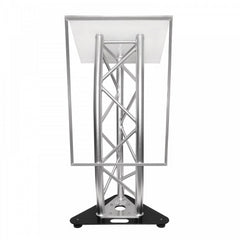 Global Truss F33 Curved Truss Lectern with Acrylic Top
