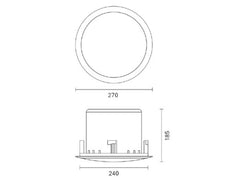 FBT Audio Contractor CSL 840 TIC Installation speaker