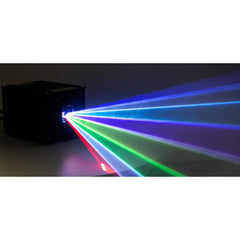 AFX LZR3000RGB-IP-FC Wetterfester 3-W-RGB-ILDA/DMX-gesteuerter IP65-Laser mit Flightcase