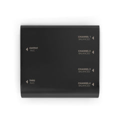 Palmer AoC Box XLRf Audio over Cat box from etherCON to 4 x XLR female